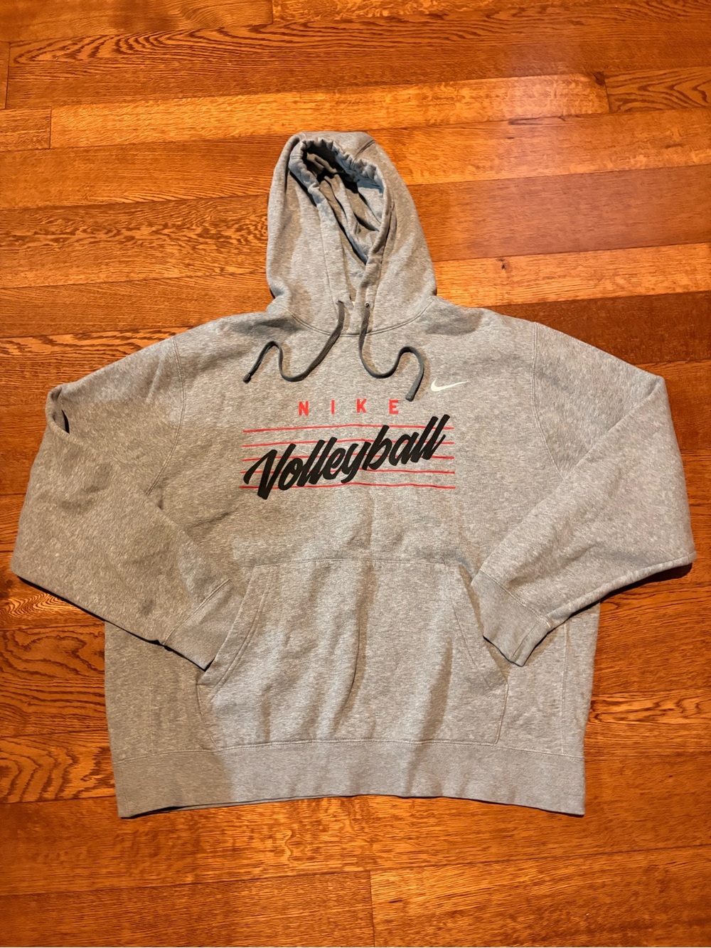 Nike Gray Volleyball Hoodie